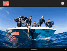 Tablet Screenshot of immersionfreediving.com